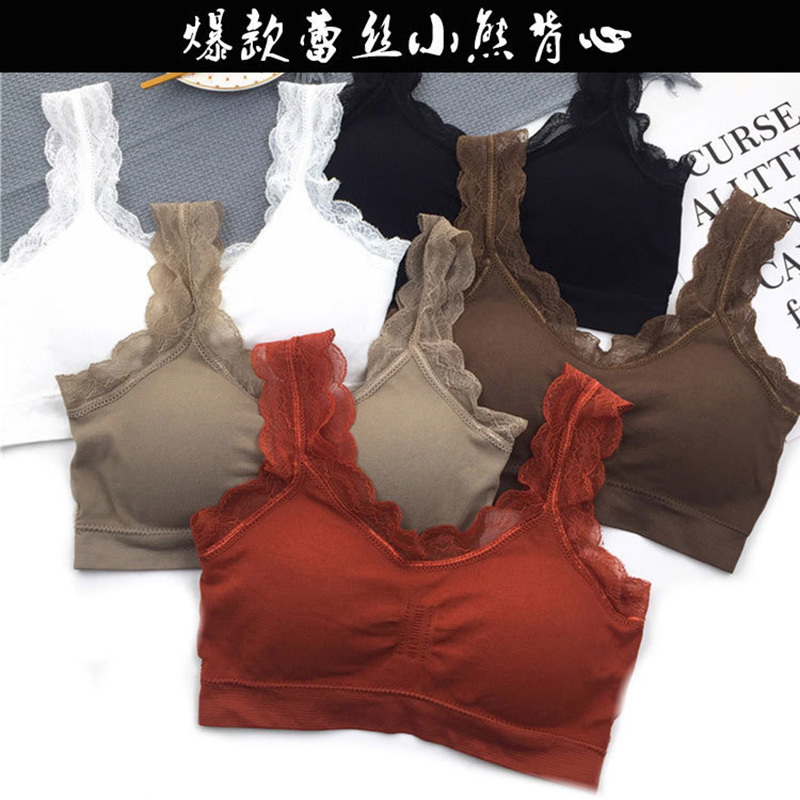 Sheer Bra Lace - Сексуальное кружевное белье 3D, бесшовный спортивный