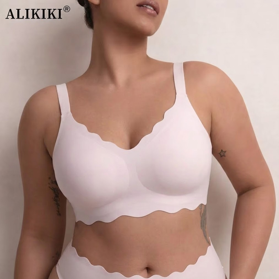 Mastectomy Bra Pocket - Бесшовный беспроводной поддерживающий бюстгальтер пуш-ап, комфортный,